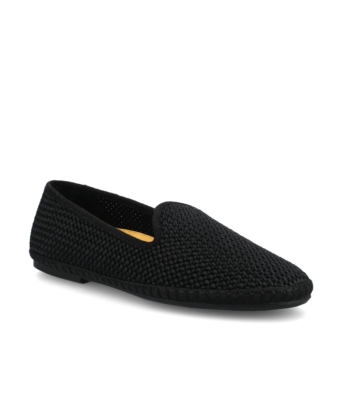 The Heron - Black Woven Satin