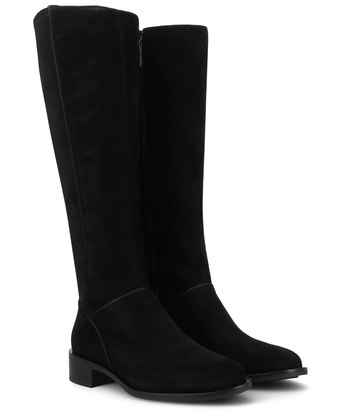 The Starling Tall Boot - Black Suede