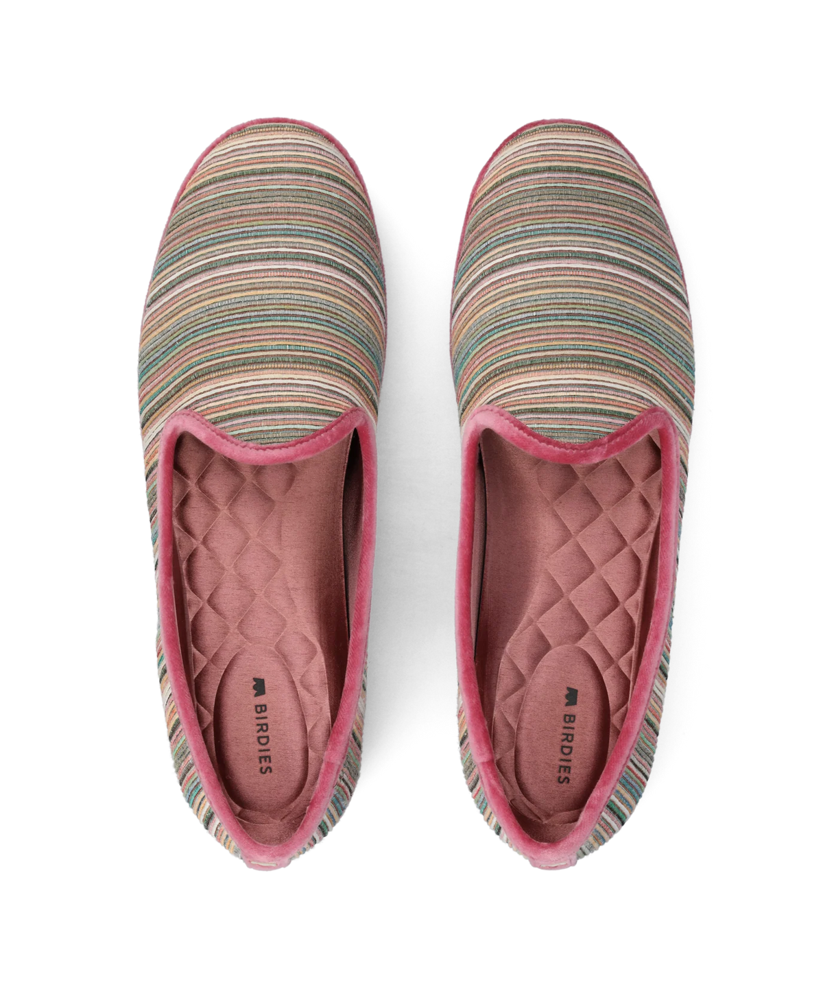 The Heron - Rose Multi Stripe Grosgrain