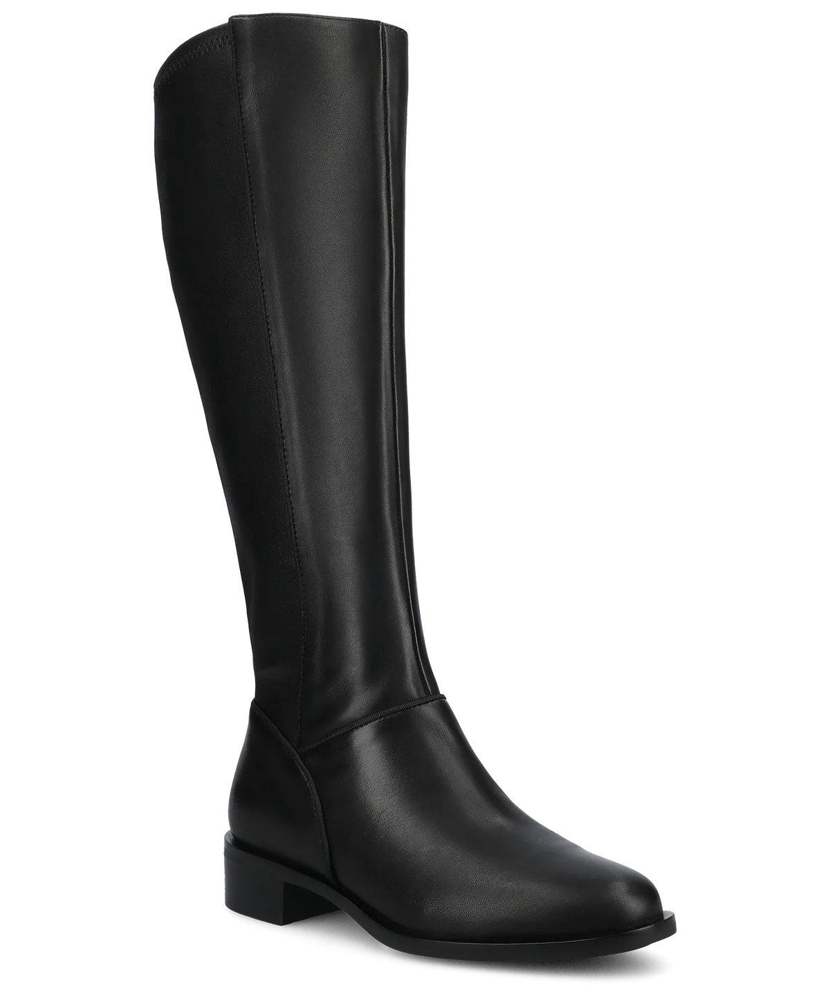 The Starling Tall Boot - Black Leather