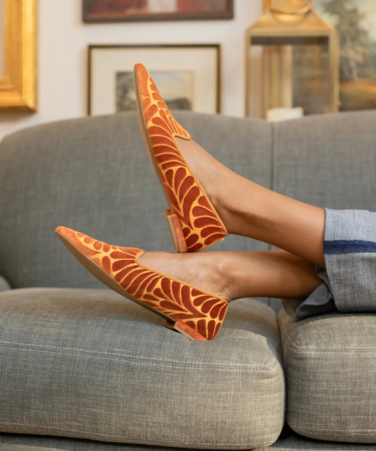 The Starfinch 15 Embroidery - Marigold Velvet