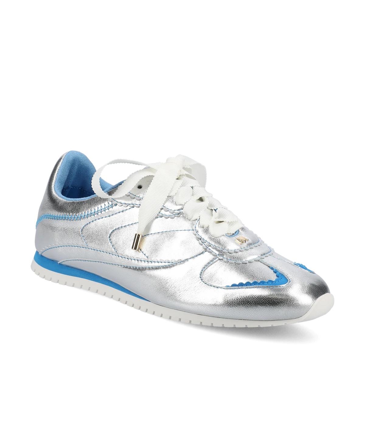 The Speedbird - Silver Metal Leather