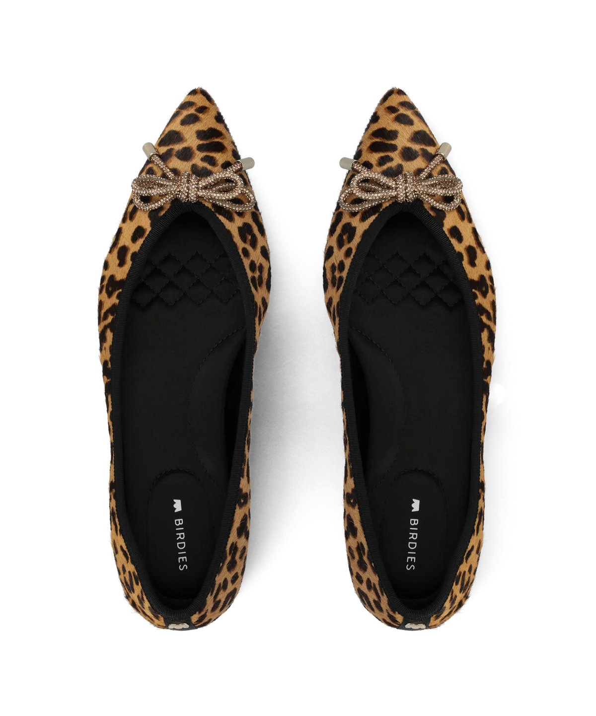 The Goldfinch 15 Jewel Bow - Leopardprint Haircalf