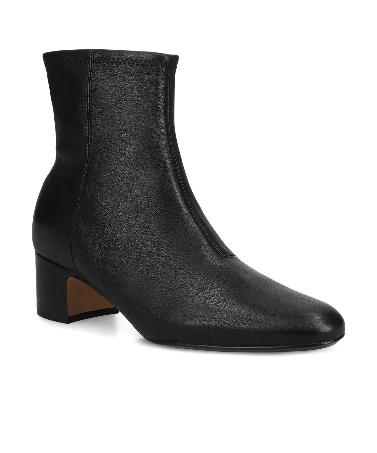 The Starling 50 Bootie - Black Stretch Leather
