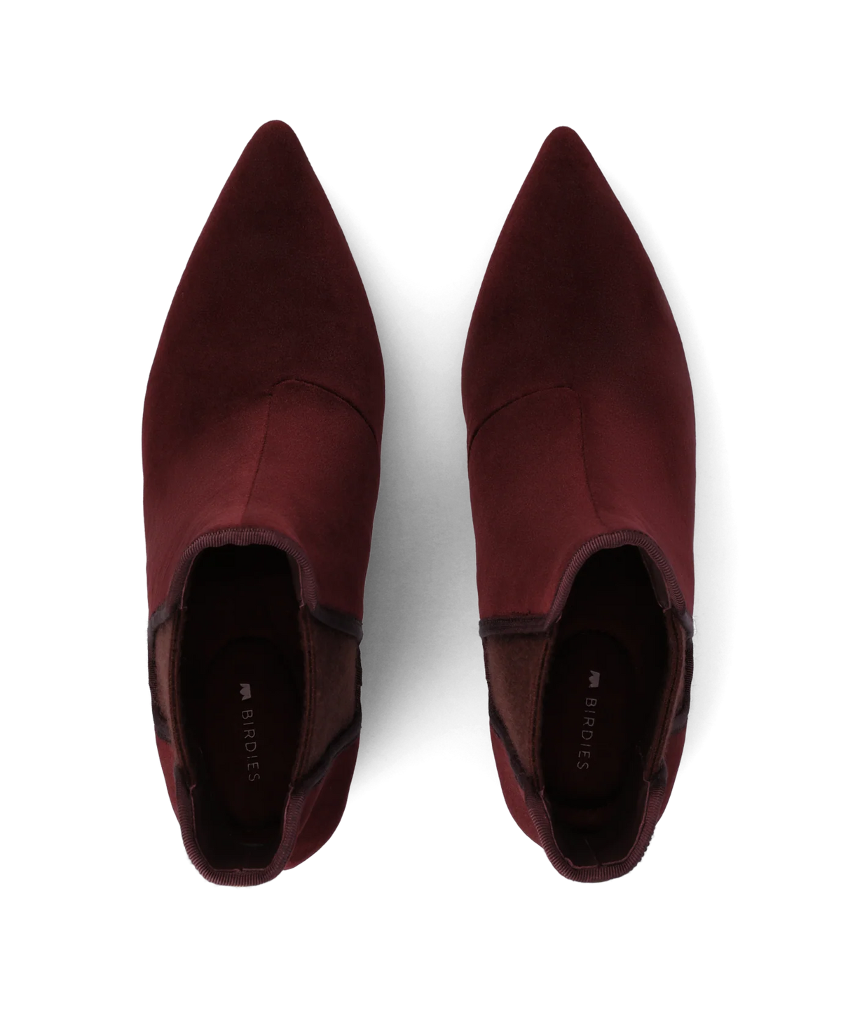 The Goldfinch 40 Chelsea Bootie - Burgundy Velvet