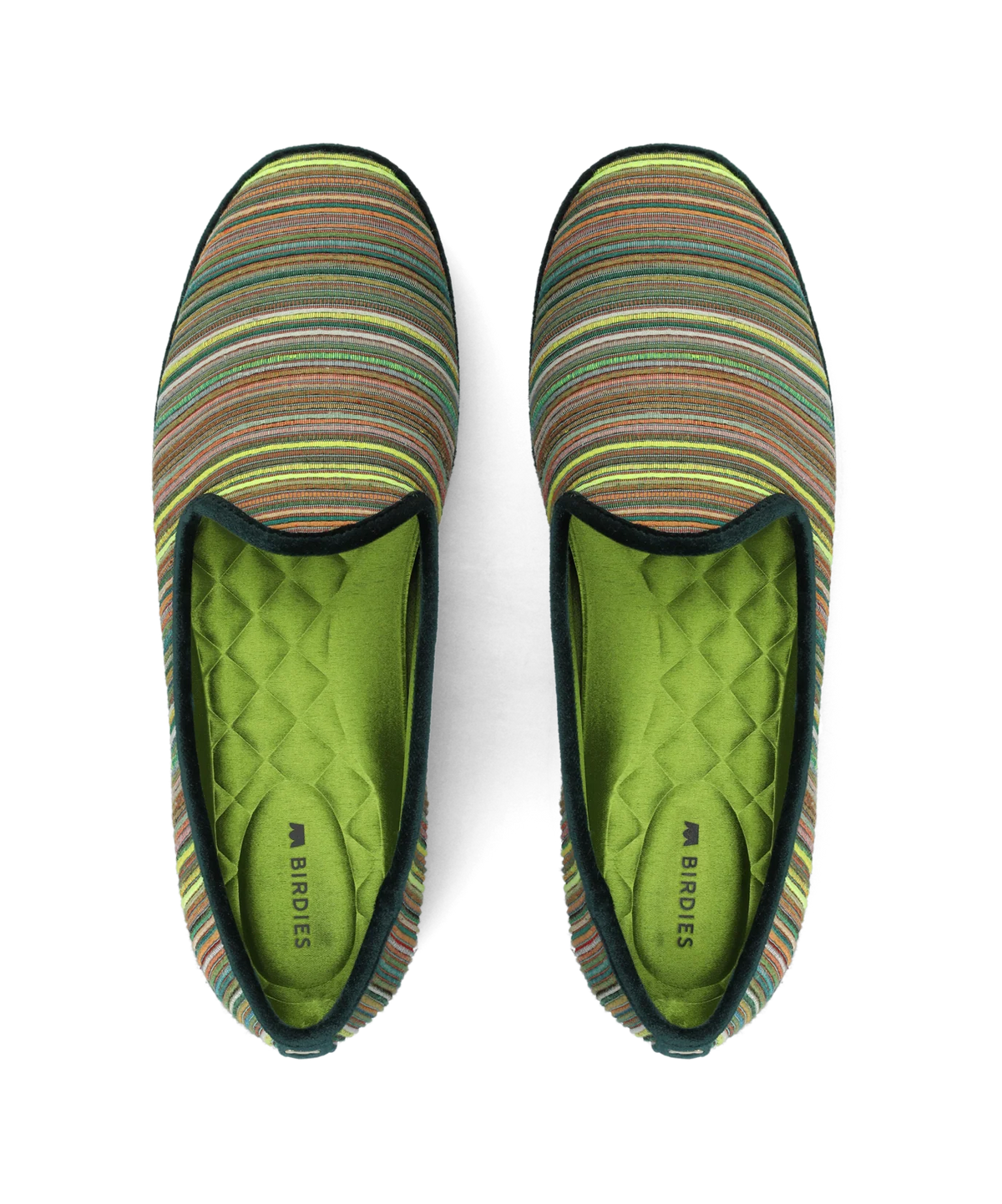 The Heron - Royal Green Multi Stripe Grosgrain